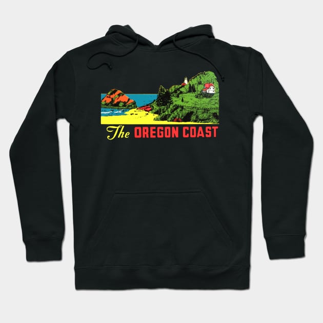 The Oregon Coast Vintage Hoodie by Hilda74